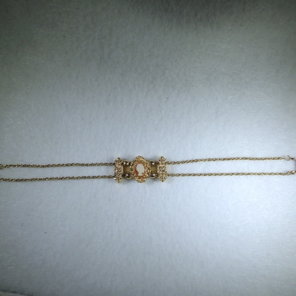 14k Cameo Slide Bracelet - Picture 6 of 9